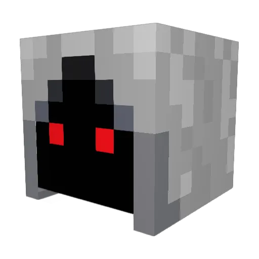 stylocrunch Minecraft avatar head, 3D render