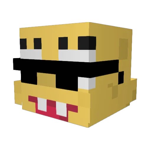 stynsT Minecraft avatar head, 3D render