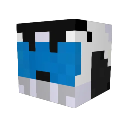 styxman34 Minecraft avatar head, 3D render