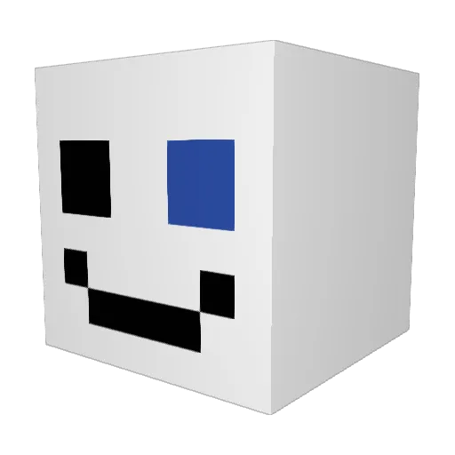 styxvalley Minecraft avatar head, 3D render