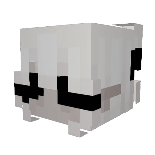 su_per_duper Minecraft avatar head, 3D render