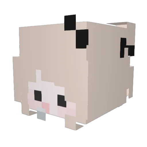 su_perno_va Minecraft avatar head, 3D render