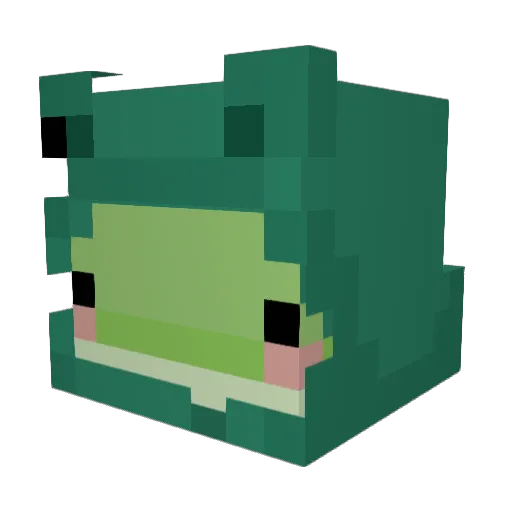 subliisa Minecraft avatar head, 3D render