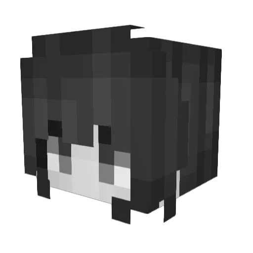 submissivelilboy Minecraft avatar head, 3D render