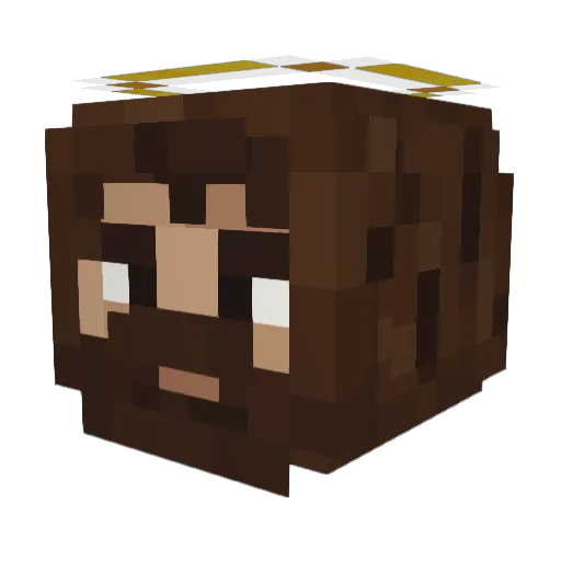 succycharms Minecraft avatar head, 3D render
