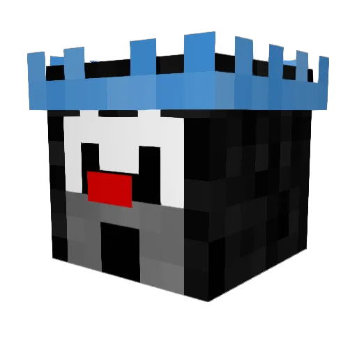 suchy_exe Minecraft avatar head, 3D render