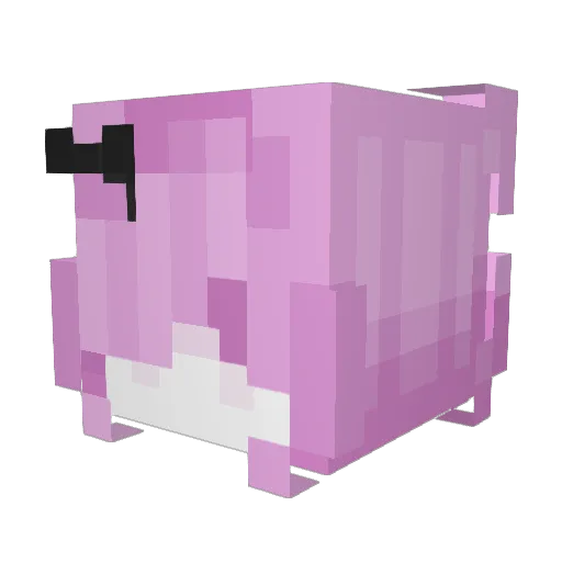 suckies Minecraft avatar head, 3D render
