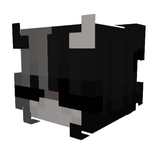 sucrexe Minecraft avatar head, 3D render