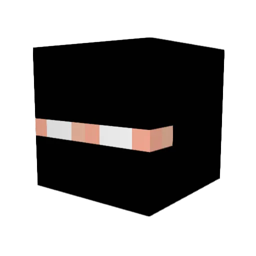 suctkbron Minecraft avatar head, 3D render
