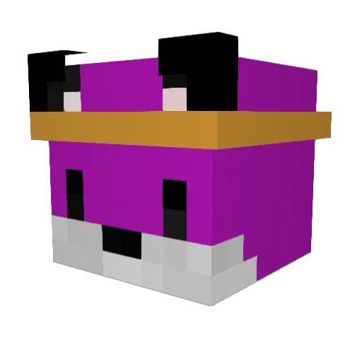 sudam_b_s Minecraft avatar head, 3D render