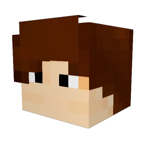 sueco_r Minecraft avatar head, 3D render