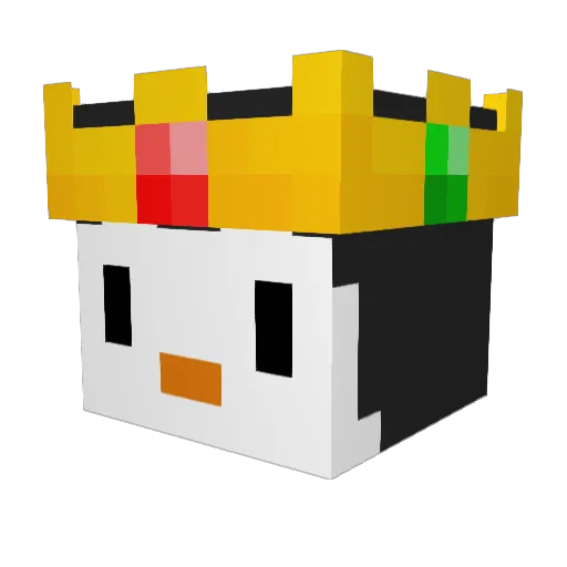 suelilops Minecraft avatar head, 3D render