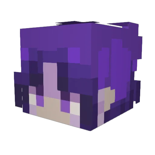 suesslord Minecraft avatar head, 3D render