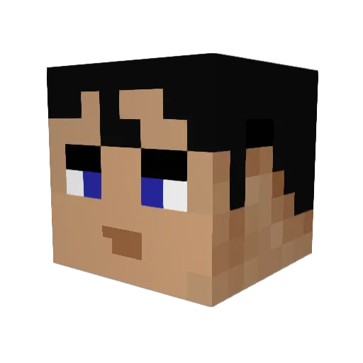 sufferthorn Minecraft avatar head, 3D render