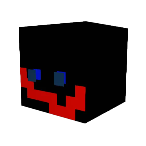 sugar1111 Minecraft avatar head, 3D render