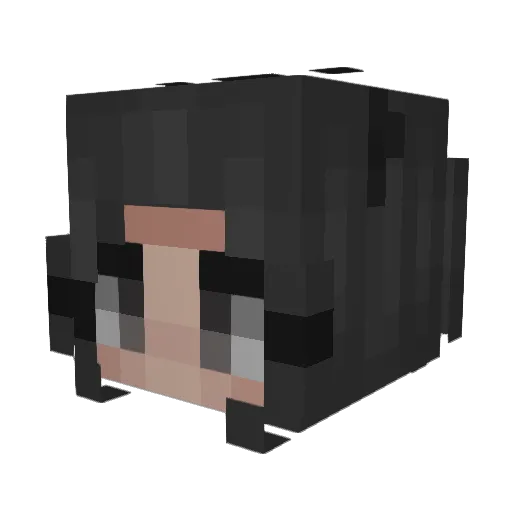 sugarmommy500 Minecraft avatar head, 3D render