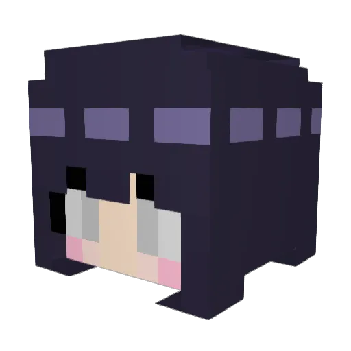 sugarmommy808 Minecraft avatar head, 3D render