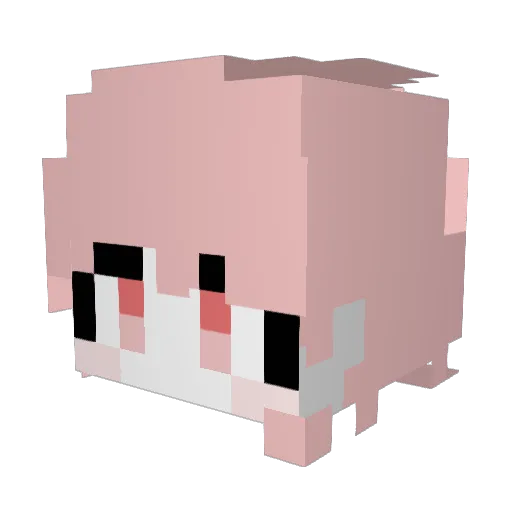 sugger1018 Minecraft avatar head, 3D render