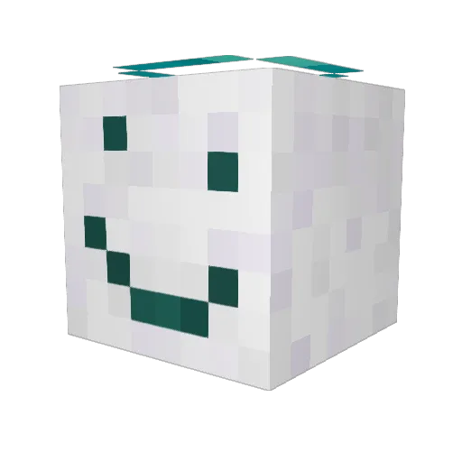 sugha Minecraft avatar head, 3D render