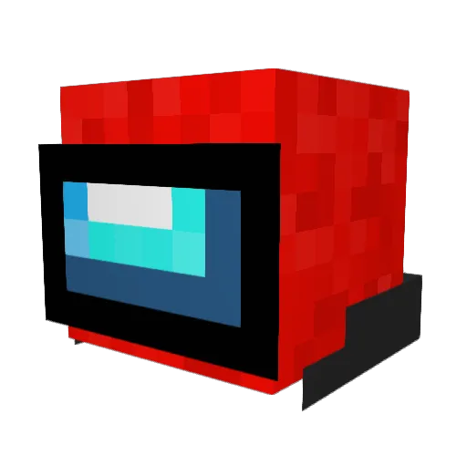 sugomadik Minecraft avatar head, 3D render