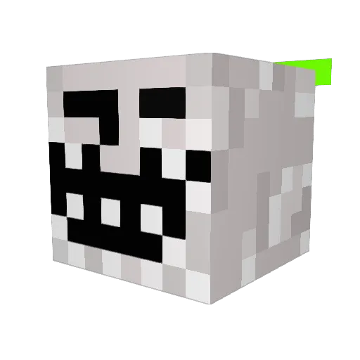 suguru4009 Minecraft avatar head, 3D render