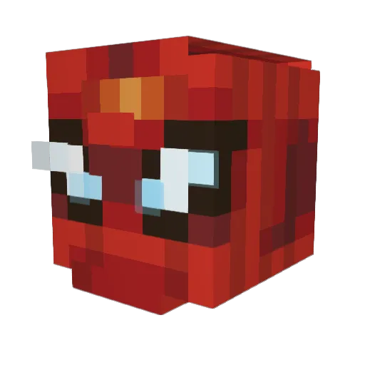suhyun06 Minecraft avatar head, 3D render