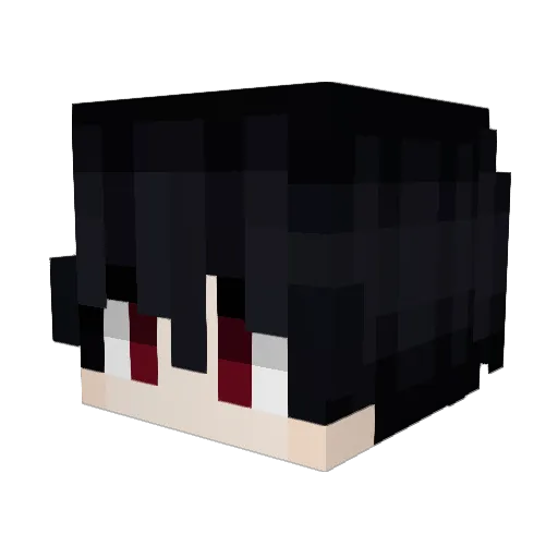 suicideclean Minecraft avatar head, 3D render
