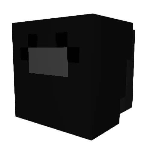 suigun132 Minecraft avatar head, 3D render