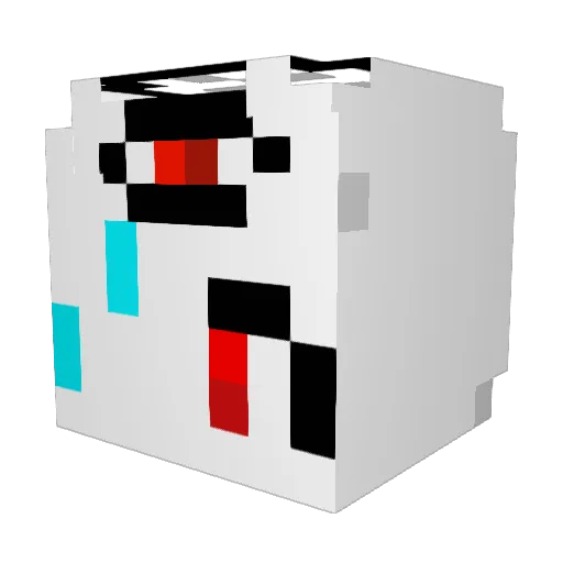 suk0915 Minecraft avatar head, 3D render