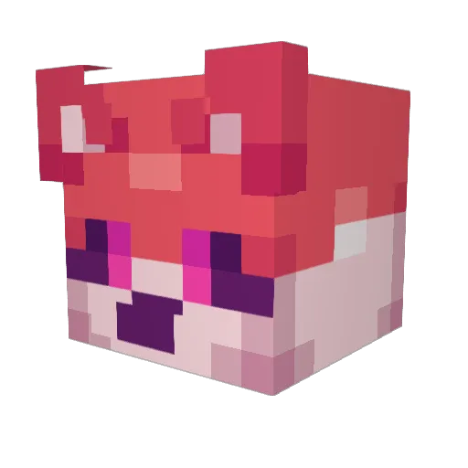 suk_ya_mum Minecraft avatar head, 3D render
