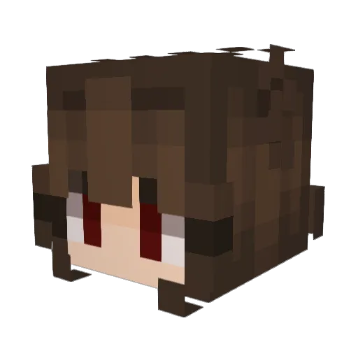 sukaaz_ Minecraft avatar head, 3D render