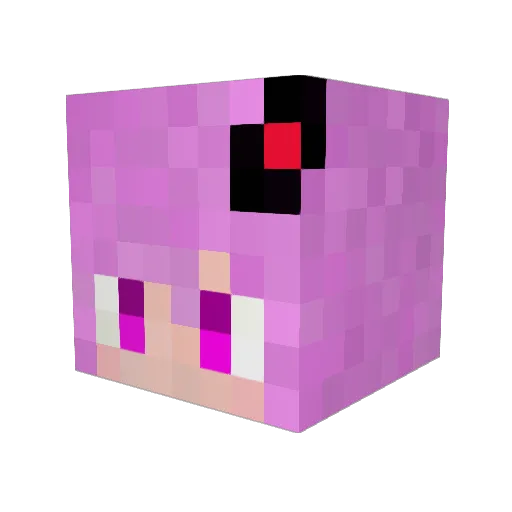 sukai0 Minecraft avatar head, 3D render