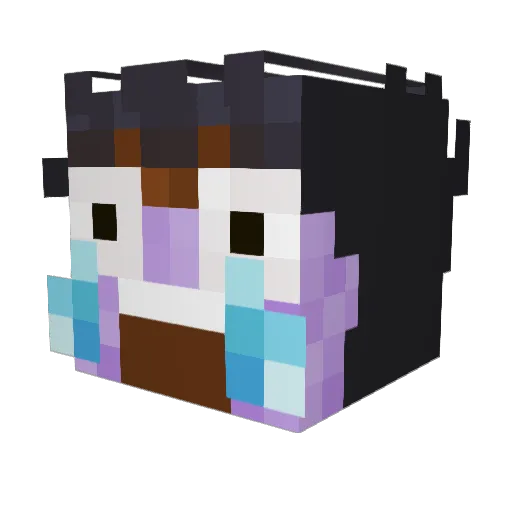 suke0922 Minecraft avatar head, 3D render