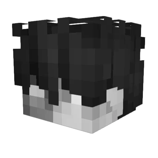 sukitoide Minecraft avatar head, 3D render