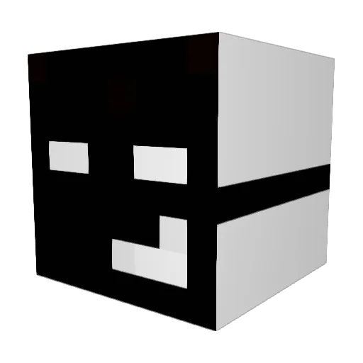 sukonn Minecraft avatar head, 3D render