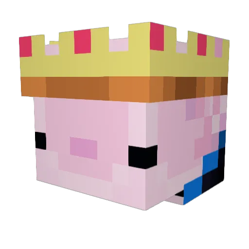 sukota11 Minecraft avatar head, 3D render