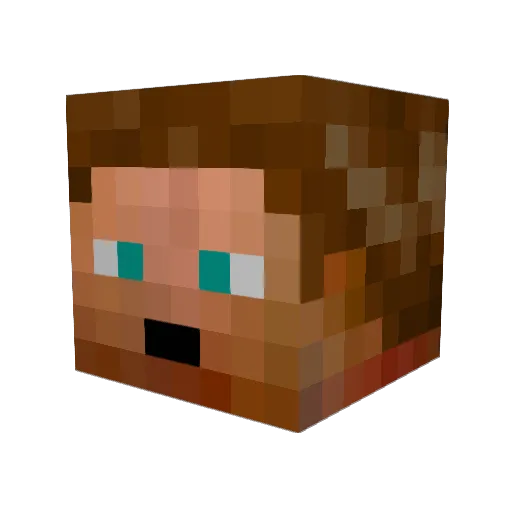 sukram2698 Minecraft avatar head, 3D render