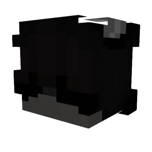 sukuna8k Minecraft avatar head, 3D render