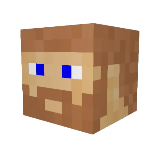 sully556 Minecraft avatar head, 3D render