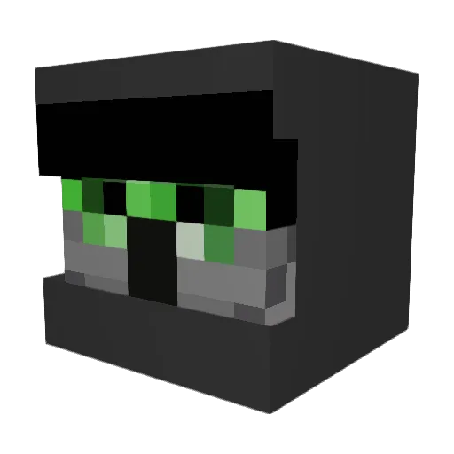 sully8396 Minecraft avatar head, 3D render