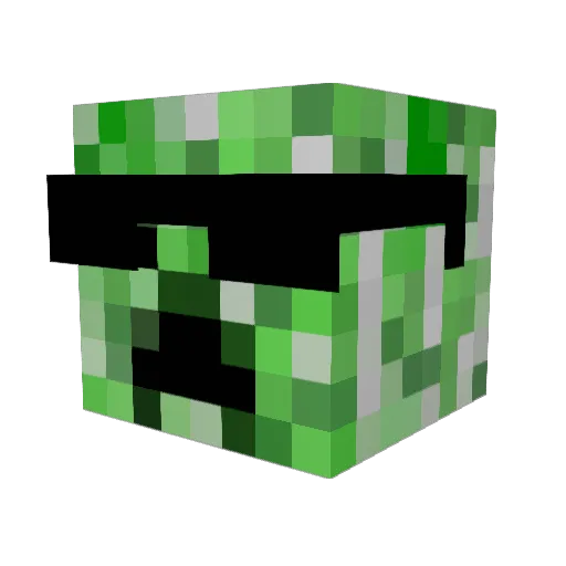 sullymath45 Minecraft avatar head, 3D render