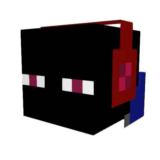 sulumani Minecraft avatar head, 3D render
