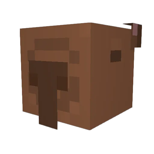 sum5921 Minecraft avatar head, 3D render