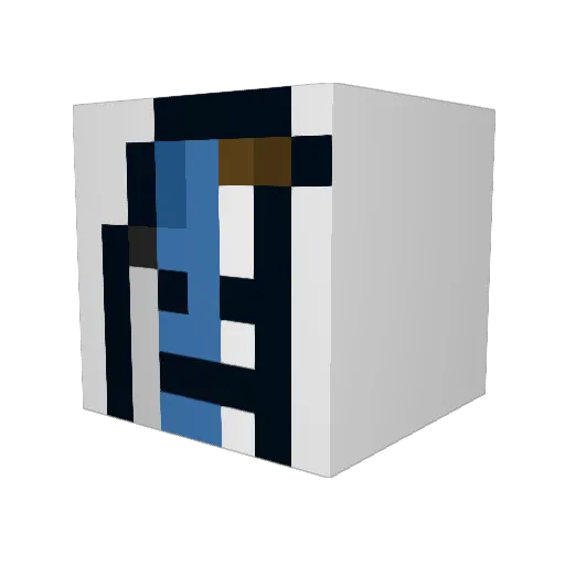 sum_kid452 Minecraft avatar head, 3D render