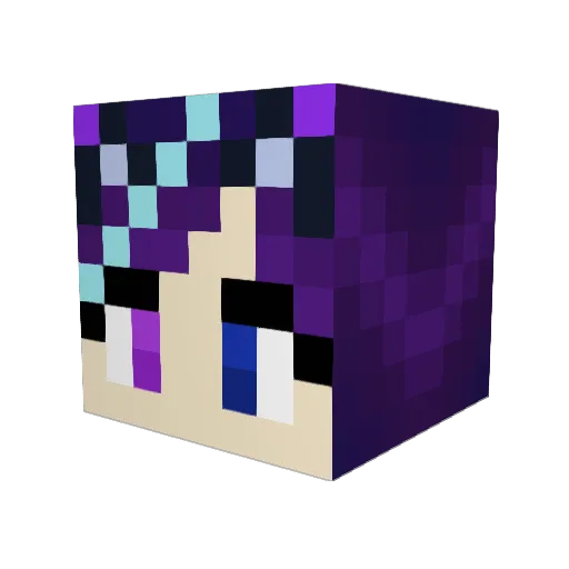 sumayya2020 Minecraft avatar head, 3D render