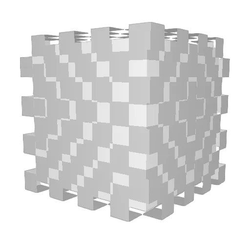 sumbear11 Minecraft avatar head, 3D render