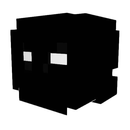 sumec312 Minecraft avatar head, 3D render