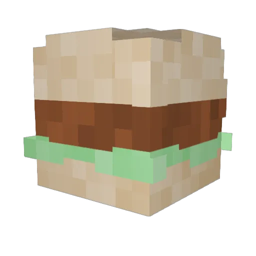 sumedha_ Minecraft avatar head, 3D render