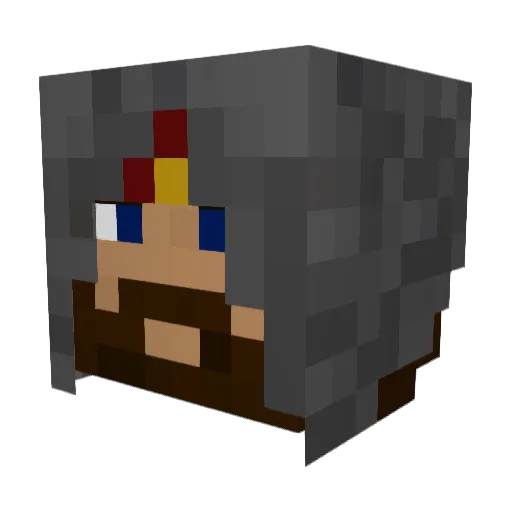sumguy26 Minecraft avatar head, 3D render