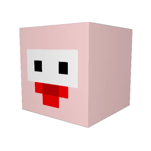 summer0123 Minecraft avatar head, 3D render